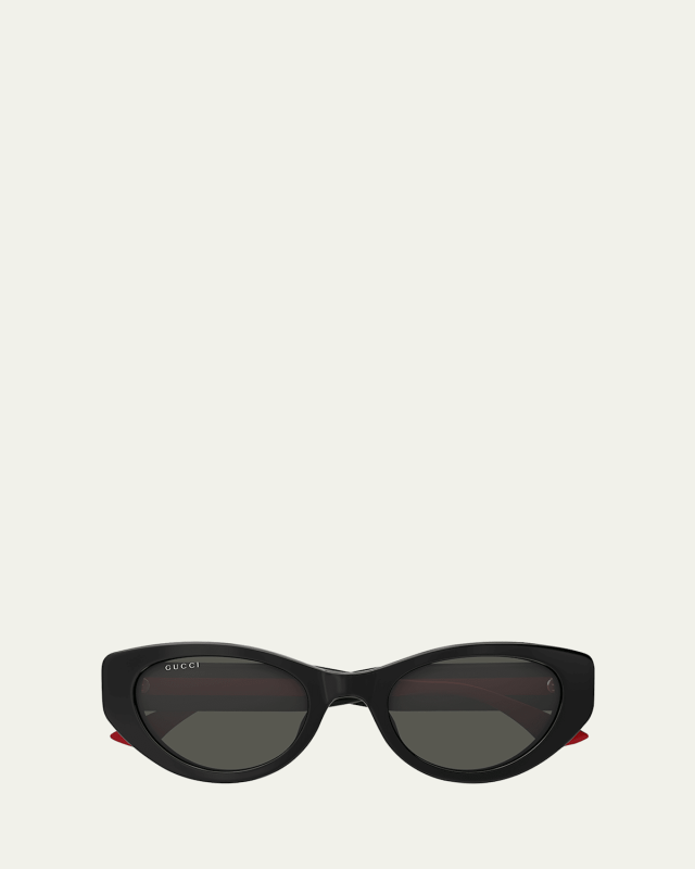 Cat-Eye Recycled Acetate Sunglasses